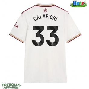 Arsenal Riccardo Calafiori #33 Tredje Tröja 2025-26 Kortärmad